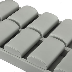Plateau de présentation en cuir PU pour bijoux, vente en gros, pour bagues, colliers et bracelets - Product Image 2