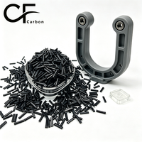 Nylon 6/6 LCF40 Résine composite thermoplastique remplie de fibres de carbone, résistante à l'usure, légère, pièces structurelles pour la robotique