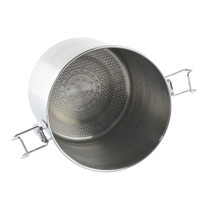 Hot bán vòng số lượng lớn kín lưu trữ lọ thép không gỉ thực phẩm lưu trữ <span class=keywords><strong>container</strong></span> với nắp - Product Image 5