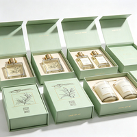 Boîte rigide de luxe personnalisée à fermeture magnétique pour parfum, emballage cadeau en carton premium pour boutique de cosmétiques et cadeaux