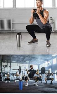 Stainless Steel Insulated Fitness Gym Sports <b>Shaker</b> Cup Private Label School Bicycle Water <b>Bottle</b> <b>Shaker</b> <b>Bottles</b> - Product Image 3