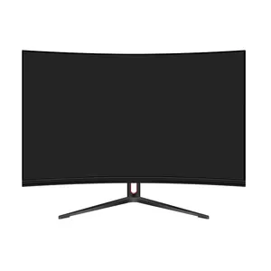 رصد الصانع 2k 4k كامل Hd 32 بوصة 144hz منحني فرملس شاشة عرض ألعاب مع سعر جيد