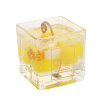 Luxuriöse Handgemachte Duftkerze aus Jelly-Wachs mit Individuellem Logo, Natürliche Duftkerzen aus Jelly-Wachs