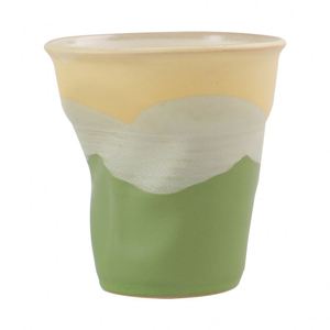 Wholesale Irregular Art Ceramic Coffee <b>Cup</b> Modern Design Crinkle Water <b>Cup</b> Porcelain <b>Espresso</b> Coffee Mugs for Restaurant - Product Image 4