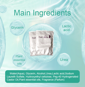 2024 Nuevos productos OEM Tipo de suministro Peeling Off Beauty Foot Mask para el cuidado personal - Product Image 2