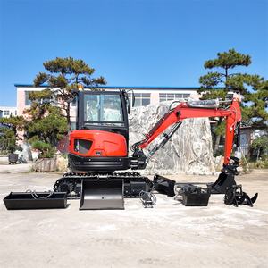 ログウェイ トップセール ミニショベル 家庭用プロジェクト 油圧パイロット操作 便利なメンテナンス ミニショベル - Product Image 2