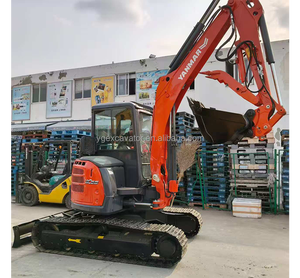 日本製中古5.5トンミニショベル、ヤンマーVio55クローラー式掘削機、油圧サム付きヤンマー35販売中 - Product Image 2