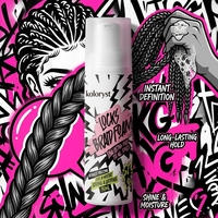 Mousse Coiffante Tresses Marque Blanche ODM Résistante à l'Humidité Sans Résidus Hydratante pour Tresses et Twists
