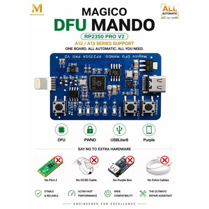 Outil Magico RP2350A PICO Auto DFU, entrée en mode PWND DFU en une seule touche pour le flashage et la réparation d'iPhone K760 - Product Image 2