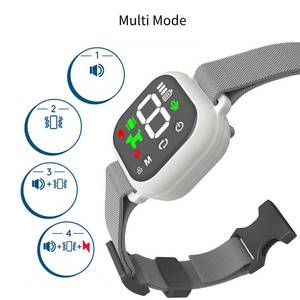 2024 nuevo <span class=keywords><strong>Collar</strong></span> <span class=keywords><strong>E</strong></span> de Control de ladridos de perro, <span class=keywords><strong>Collar</strong></span> impermeable antiladridos, pitido, vibración para mascotas y dispositivo de <span class=keywords><strong>Collar</strong></span> de entrenamiento de ladridos de perro de choque - Product Image 3