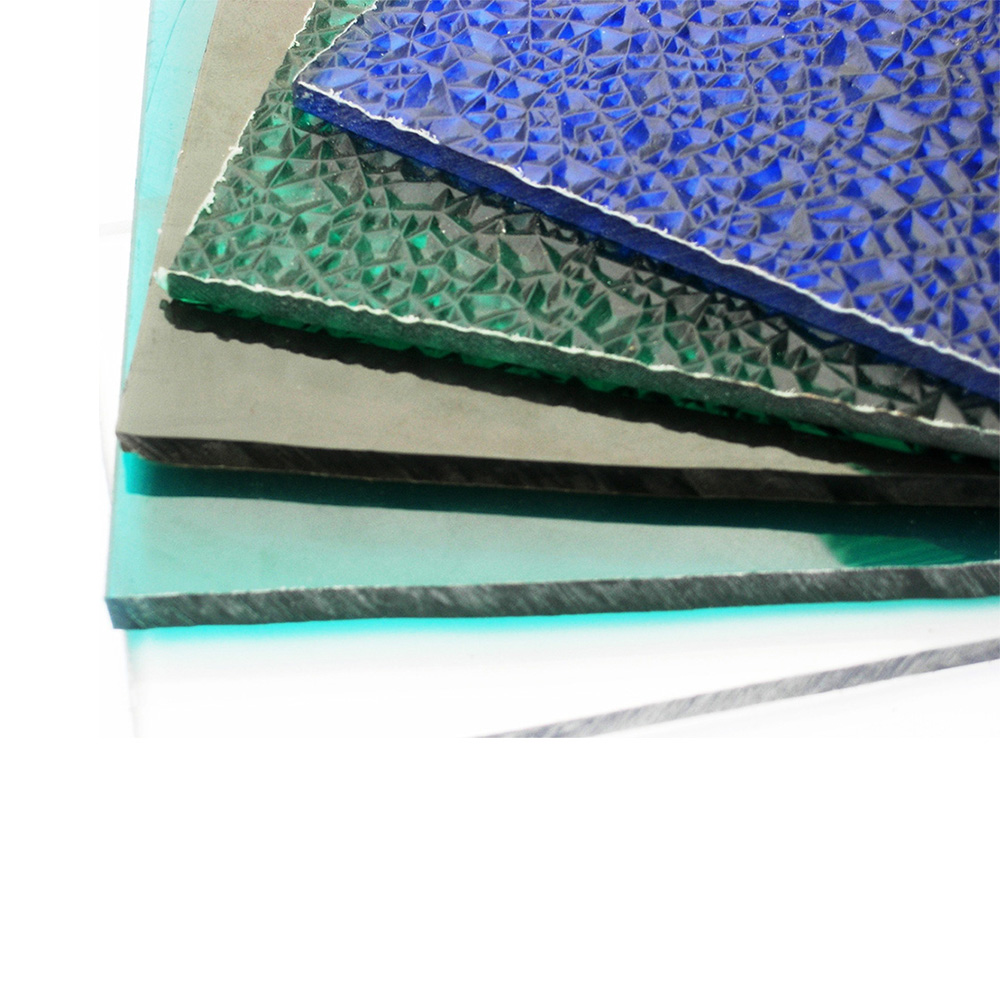 УФ твердый поликарбонатный лист Derflex для балкона