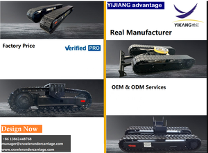 3 톤 5 톤 <span class=keywords><strong>15</strong></span> 톤 크롤러 굴삭기 로더 드릴링 장비 모바일 크러셔 베이스 스틸 트랙 섀시 유압 하부 구조 시스템 - Product Image 3