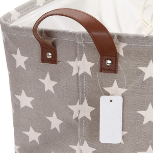 De gran tamaño de cestas de almacenamiento con mango plegable conveniente organizador contenedores <span class=keywords><strong>para</strong></span> juguetes de los niños - Product Image 6