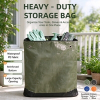 Sac en PE avec fermeture éclair pour équipement de pêche et de chasse