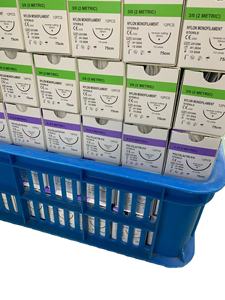 <span class=keywords><strong>Sutura</strong></span> Absorbible de Monofilamento de Polipropileno y Nailon Quirúrgico para Hospital Veterinario, con Aguja Curva Estéril - Product Image 2