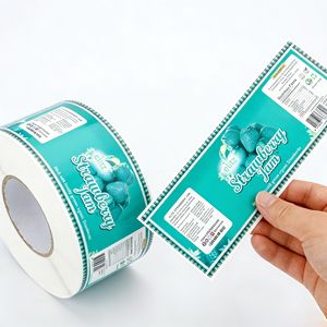 Etiquetas de Vinilo Impermeables con Logotipo Personalizado para Frascos de <span class=keywords><strong>Especias</strong></span>, Envases de Mantequilla de Maní - Product Image 3