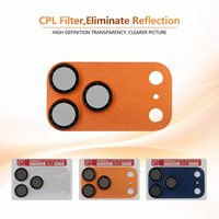 Nouveau film de protection mat rotatif avec filtre Eagle Eye et lentille intégrée pour iPhone 17 18 Pro Max, dureté 9H, haute transparence, revêtement AR