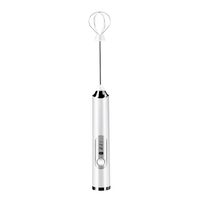 Mousseur à lait électrique portatif à moteur haute performance, rechargeable, pour café froid et usage domestique