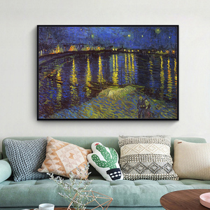 Mintura - Pintura al Óleo Famosa de <span class=keywords><strong>Vincent</strong></span> <span class=keywords><strong>Van</strong></span> <span class=keywords><strong>Gogh</strong></span> Pintada a Mano sobre Lienzo, <span class=keywords><strong>Cuadro</strong></span> Decorativo de Pared, Póster Impresionista, Decoración Moderna para el Hogar - Product Image 3