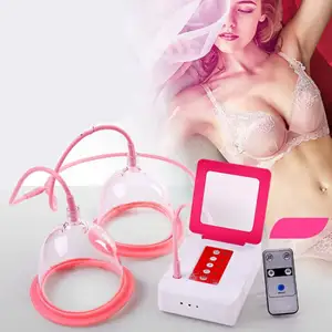 New Electric Breast Massager Pressure Therapy Chest Enlargement Pump Vacuum Cupping Chest Enhancing Cupping With Suction Pump