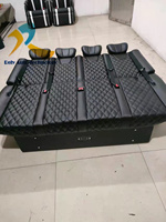 Kit de modification de siège de voiture quatre places, canapé-lit pour camping-car/van/sprinter/Alphard