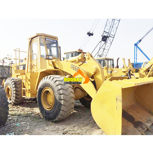 รถตักล้อยาง Caterpillar 966C มือสองจากญี่ปุ่น สภาพดี ใช้งานน้อย ชิ้นส่วนสำคัญประกอบด้วยเครื่องยนต์ CAT และปั๊ม - Product Image 1