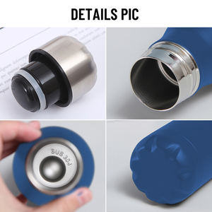 Bouteille d'eau isotherme en acier inoxydable sans BPA pour le sport et la gym, design classique écologique, cadeau d'affaires, compatible eau bouillante - Product Image 4