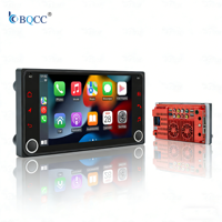 BQCC 7" MP5 Carplay Android Autoradio Lecteur multimédia 2Din Écran IPS Moniteur RGB pour autoradio pour Toyota Corolla