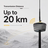 Équipement de topographie terrestre Allynav R92 Super Base, instrument de cartographie GPS RTK GNSS, station de base et rover GNSS RTK