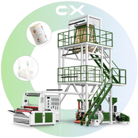 ABA HDPE fournisseur prix norme CE machine de soufflage de film de protection de l'environnement machine d'extrusion