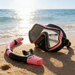 JUNHAIINS-Juego de máscara de <span class=keywords><strong>buceo</strong></span> y esnórquel de silicona para adultos, resistente al agua para hombres y mujeres, ideal para <span class=keywords><strong>buceo</strong></span> y natación - Product Image 5