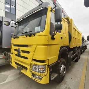 Camión Volquete Sinotruck Howo, 371HP, Trabajo Pesado, Volante a la Izquierda, Euro 2, Camión Volquete de Buena Calidad - Product Image 1