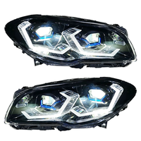 Pour BMW Série 5 F10 F11 F18, ensemble de phares LED, mise à niveau OSS, double lentille de projecteur laser direct, 2011 2012 2013 2014 2015 2016
