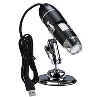 In Stock High-definition 1000x USB Electron Microscope X4-1000X Industrial Magnifier with 8 LEDs Stand for Repair Inspection