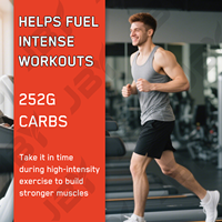 Complément sportif JBY, protéine pour la musculation, poudre de prise de masse, série de 2 lb, prise de masse, super prise de masse