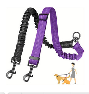 Guinzaglio per Cani a Doppia Testa Retrattile Automatico, Ecologico, in Nylon Riflettente, per 2 Cani, di Tendenza e Molto Venduto - Product Image 6