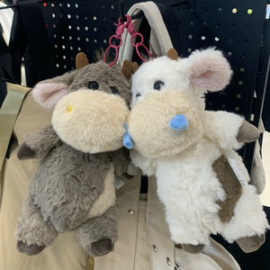 Peluche Super Morbido e Adorabile Grigio e Marrone a Forma di <span class=keywords><strong>Asino</strong></span> con Imbottitura in Cotone PP, Pupazzo da 2m per Macchina Artiglio - Product Image 5