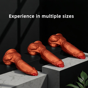 Nouveau Dildo en Silicone Souple de Forme Originale - Jouet Sexuel Réaliste de Grande Taille, Étanche et Écologique pour l'<span class=keywords><strong>Anus</strong></span> - Product Image 2