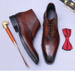 Zapatos Oxford de Cuero Casuales para Hombre, Cómodos, Antideslizantes, Transpirables y Ligeros, para Oficina, Carrera, Boda, Siempre a la Moda - Product Image 4