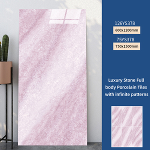 Mattonelle di lusso moderne <span class=keywords><strong>in</strong></span> porcellana per <span class=keywords><strong>soggiorno</strong></span> piastrelle lucide per pavimenti <span class=keywords><strong>in</strong></span> <span class=keywords><strong>marmo</strong></span> pieno lucido <span class=keywords><strong>in</strong></span> <span class=keywords><strong>marmo</strong></span> da Garage 600x1200mm - Product Image 2