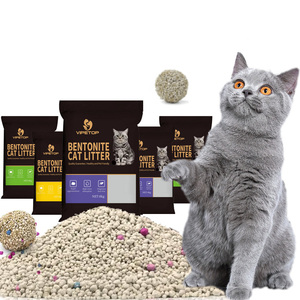 OEM Factory Wholesale Broken Bentonite Cat Litter High Fragrance Dust-Free Strong Clumping Cat litter sand