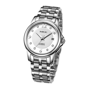 1Customized Luxury Stainless Steel Miyota <b>Automatic</b> Mechanical Water Resistant <b>Chronograph</b> Men's Watch Pointer Dial 20mm Band - Product Image 4