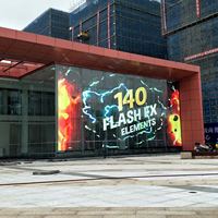 Pushunled sıcak satış şeffaf LED ekran perakende mağaza kullanımı için Ultra yüksek kontrast arapça Video Premium Panel De Led