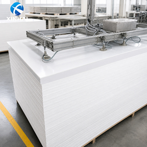XINHAI Produzione <span class=keywords><strong>di</strong></span> Pannelli Forex Bianchi ad Alta Densità, Resistenti, Durevoli e Riciclabili, <span class=keywords><strong>Fogli</strong></span> in Schiuma PVC 4*8 <span class=keywords><strong>per</strong></span> <span class=keywords><strong>Mobili</strong></span> - Product Image 1