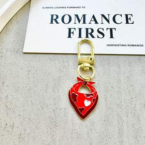 พวงกุญแจโลหะรูปคาวบอยตะวันตก สีแดงทอง ลายหัวกระทิง พร้อมรองเท้าบูท ดีไซน์สร้างสรรค์ น้ำหนักเบา สำหรับห้อยกระเป๋า - Product Image 5