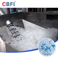 Máquina de Hielo en Tubo Industrial de Alta Precisión con Motor de Marca Reconocida, Ahorro de Energía Automático, Capacidad de 5-40 Toneladas/Día