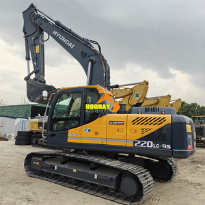 Korea Heavy Duty 20 Ton Hyundai 220 R220LC-9S Used Crawler Excavator 2016 <b>Model</b> 110kw Engine Pump Gearbox Motor Good Price - Product Image 1