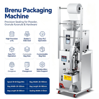 Machine de conditionnement verticale automatique VFFS pour sachets de poudre de café et de granulés (snacks)