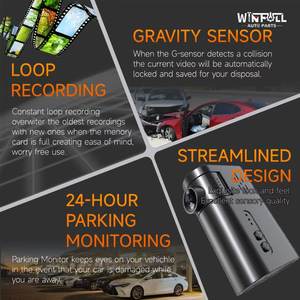 Cámara para Auto 4G con GPS, Doble Cámara Delantera y Trasera, Control por Aplicación WiFi, Visión Nocturna, Monitor de Estacionamiento Mejorado - Product Image 6