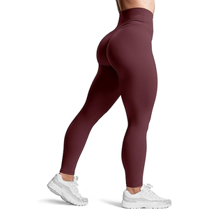 Leggings personnalisés haut de gamme pour femmes, vêtements de sport pour la gym, le yoga, la course à pied, vêtements de sport à taille haute extensibles, fabricant en gros - Product Image 1